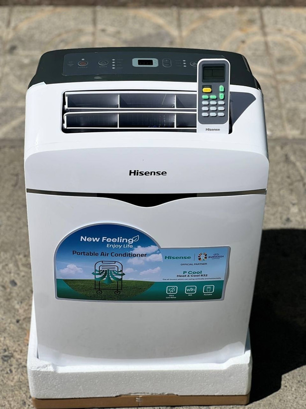 کولر گازی پرتابل هایسنس مدل AP-12HW4RNPS00 ظرفیت ۱۲۰۰۰ BTU